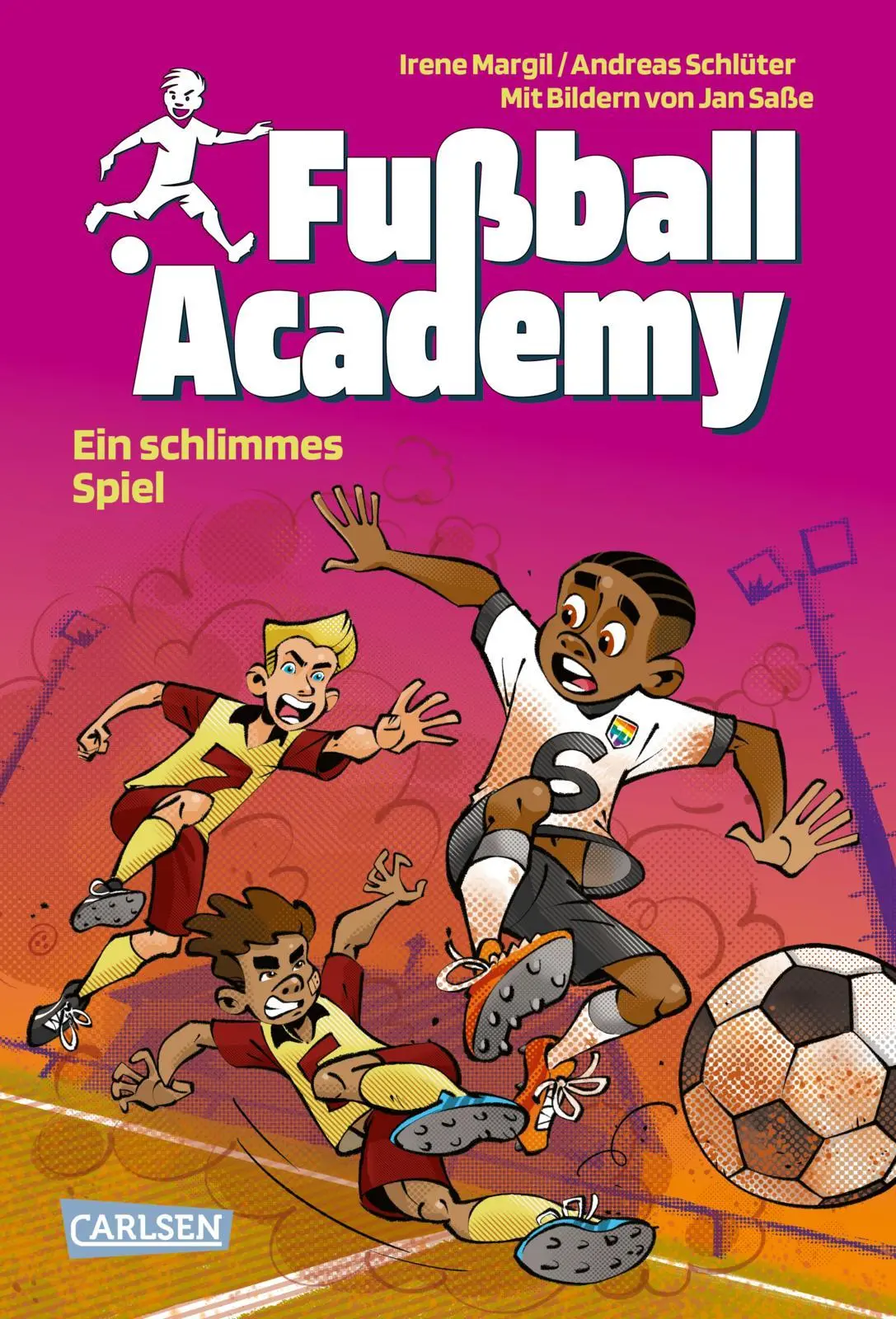 Cover: 9783551655721 | Fußball Academy 6: Ein schlimmes Spiel | Irene Margil (u. a.) | Buch