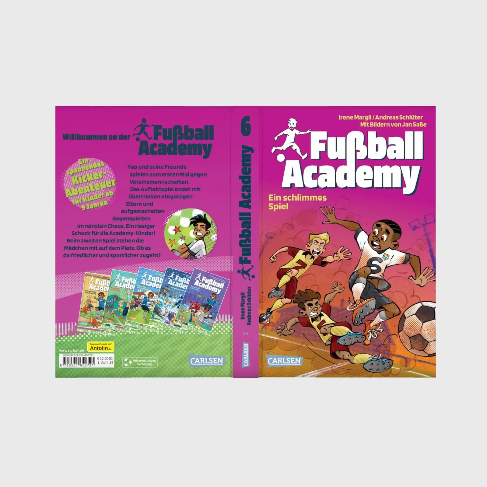 Bild: 9783551655721 | Fußball Academy 6: Ein schlimmes Spiel | Irene Margil (u. a.) | Buch