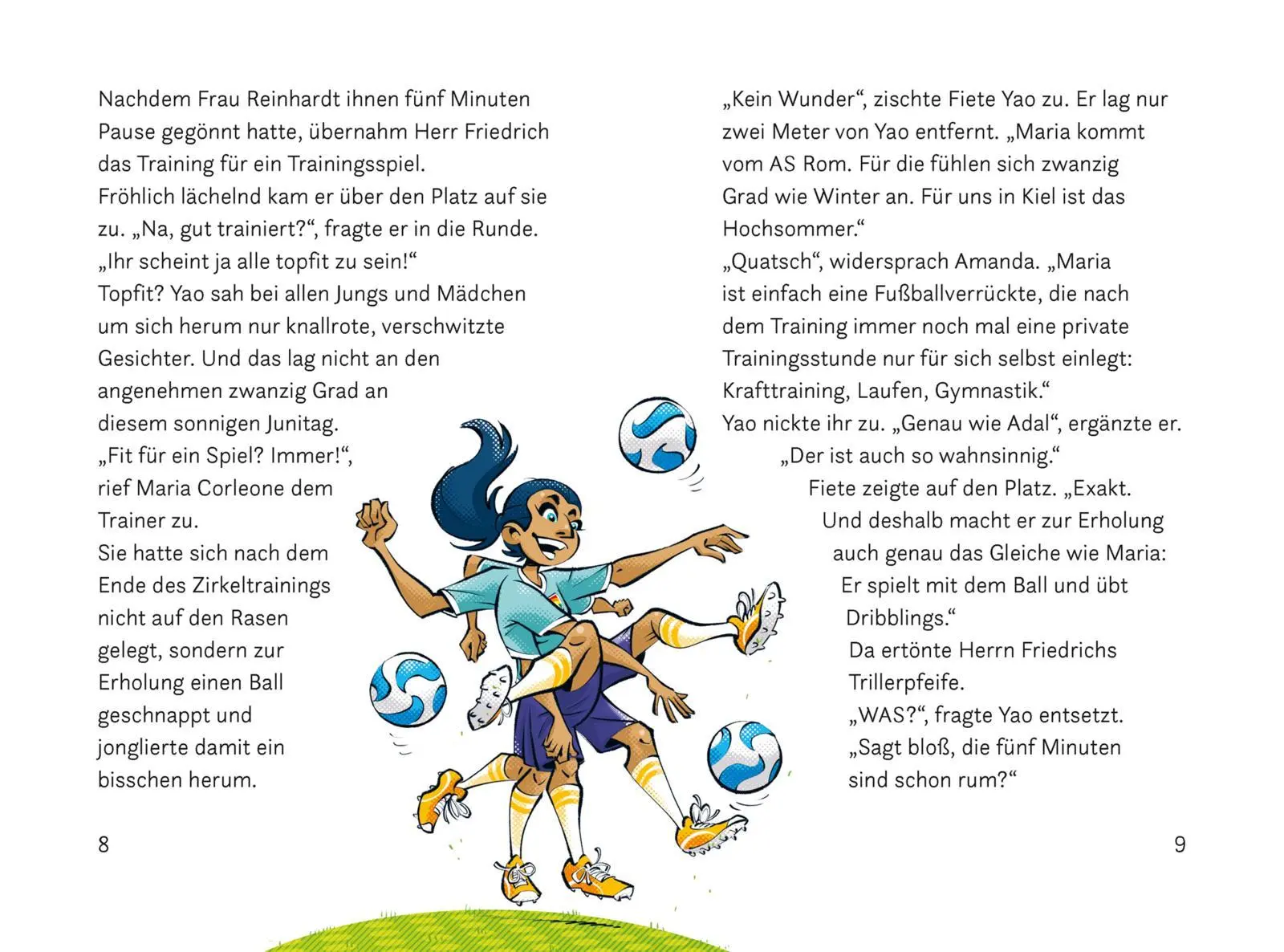 Bild: 9783551655721 | Fußball Academy 6: Ein schlimmes Spiel | Irene Margil (u. a.) | Buch