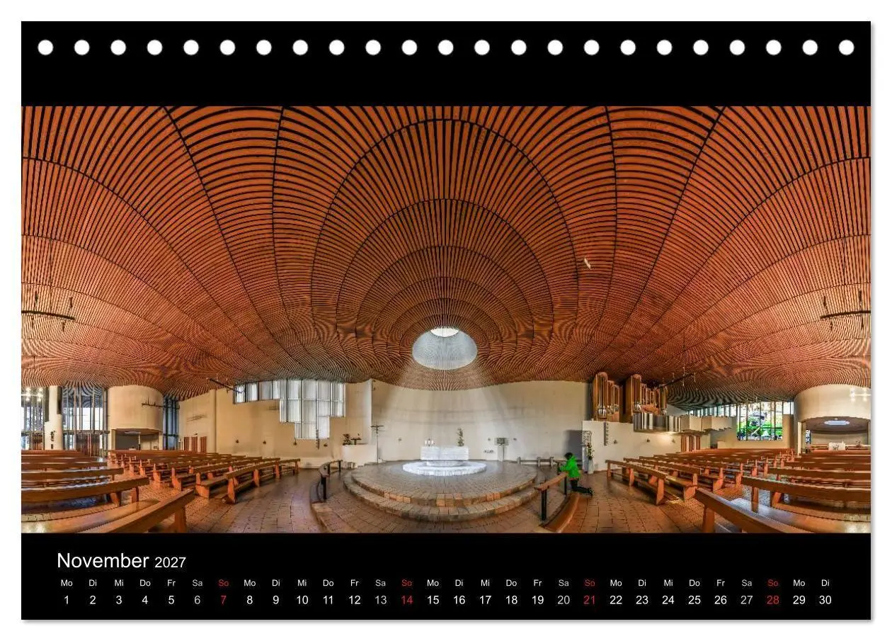 Bild: 9783569885721 | Kapellen, Kirchen und Kathedralen 2027 (Tischkalender 2027 DIN A5...