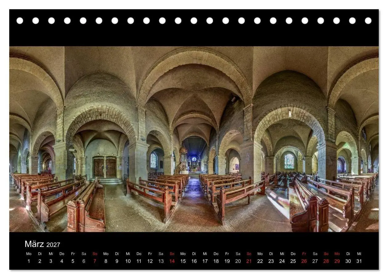 Bild: 9783569885721 | Kapellen, Kirchen und Kathedralen 2027 (Tischkalender 2027 DIN A5...