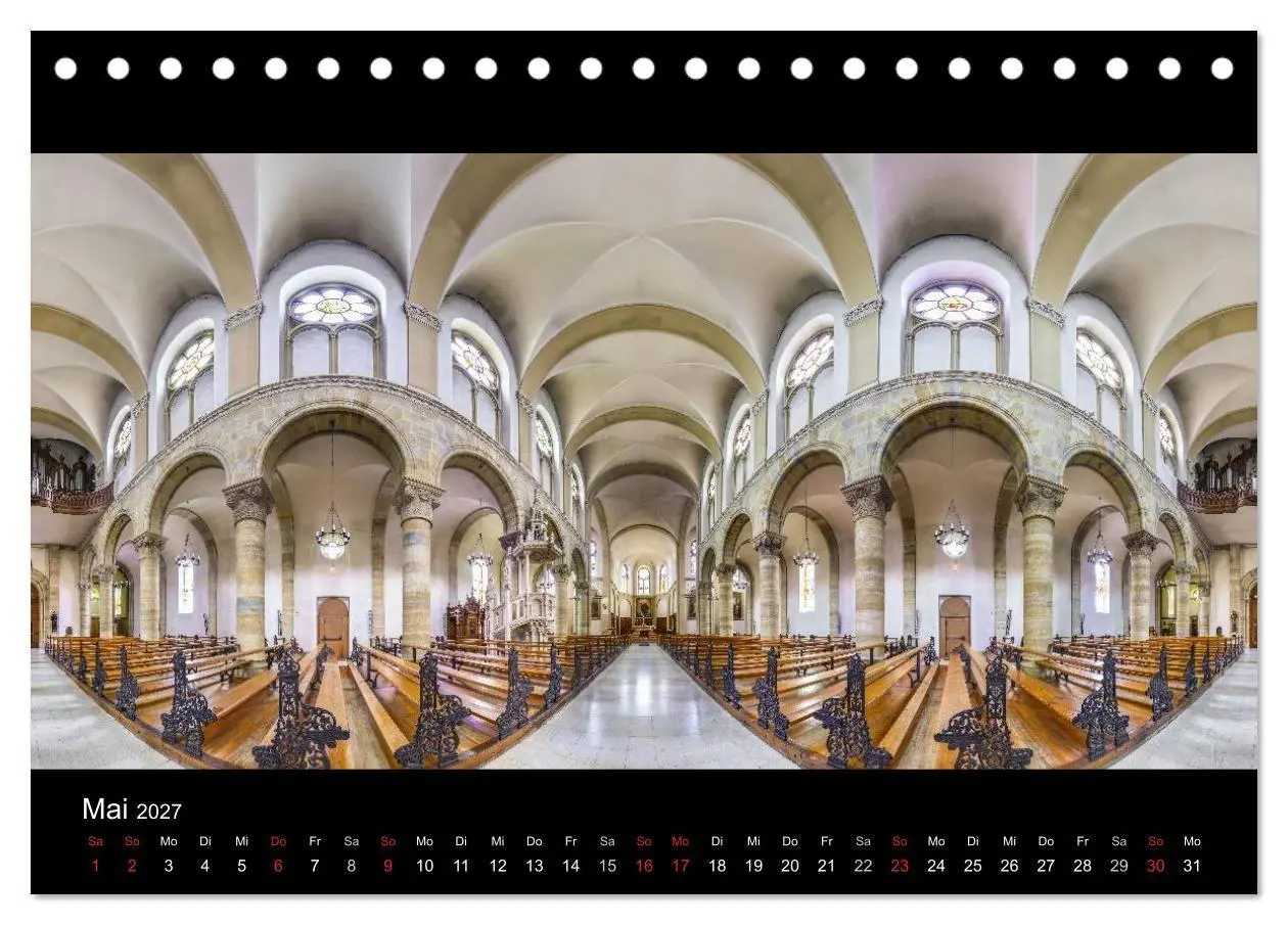 Bild: 9783569885721 | Kapellen, Kirchen und Kathedralen 2027 (Tischkalender 2027 DIN A5...