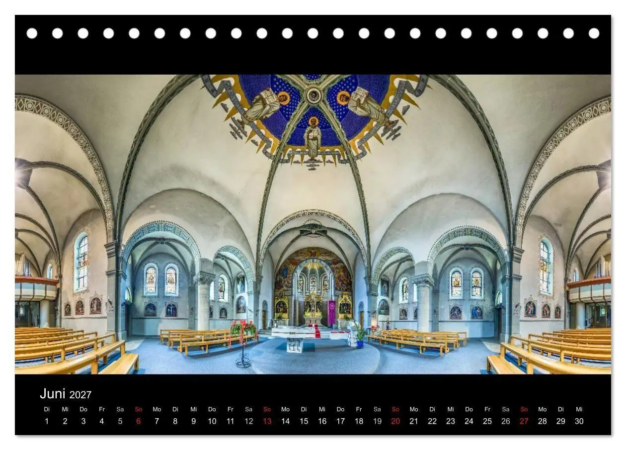 Bild: 9783569885721 | Kapellen, Kirchen und Kathedralen 2027 (Tischkalender 2027 DIN A5...