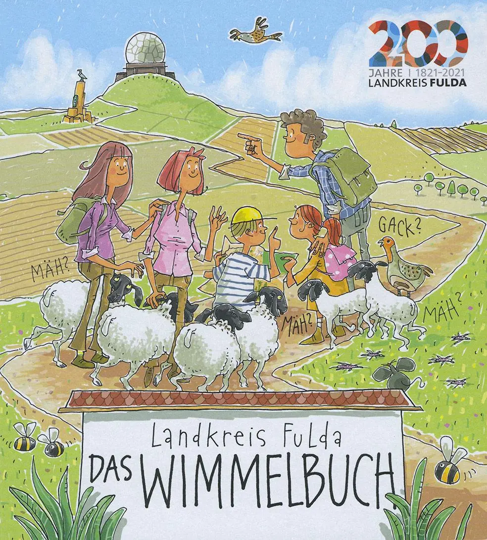 Cover: 9783790005721 | Landkreis Fulda | Das Wimmelbuch | Landkreis Fulda | Buch | 7 S.