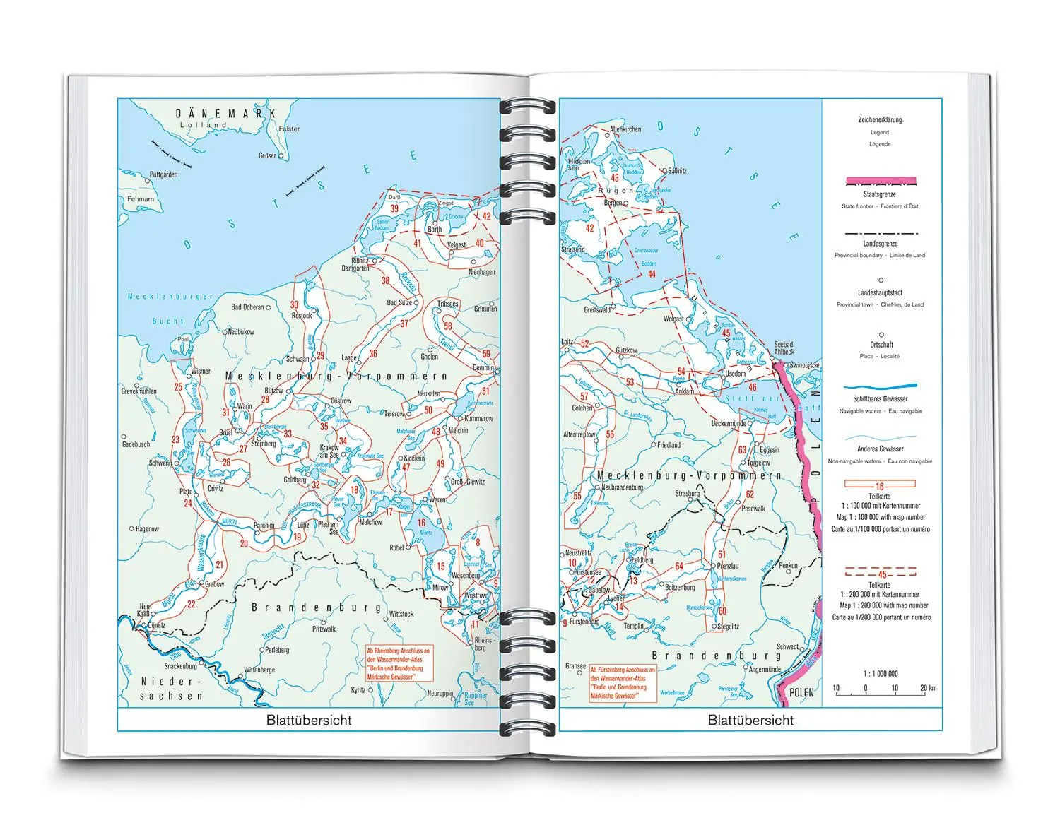 Bild: 9783991215721 | KOMPASS Wasserwanderatlas Mecklenburg-Vorpommern | KOMPASS-Karten GmbH