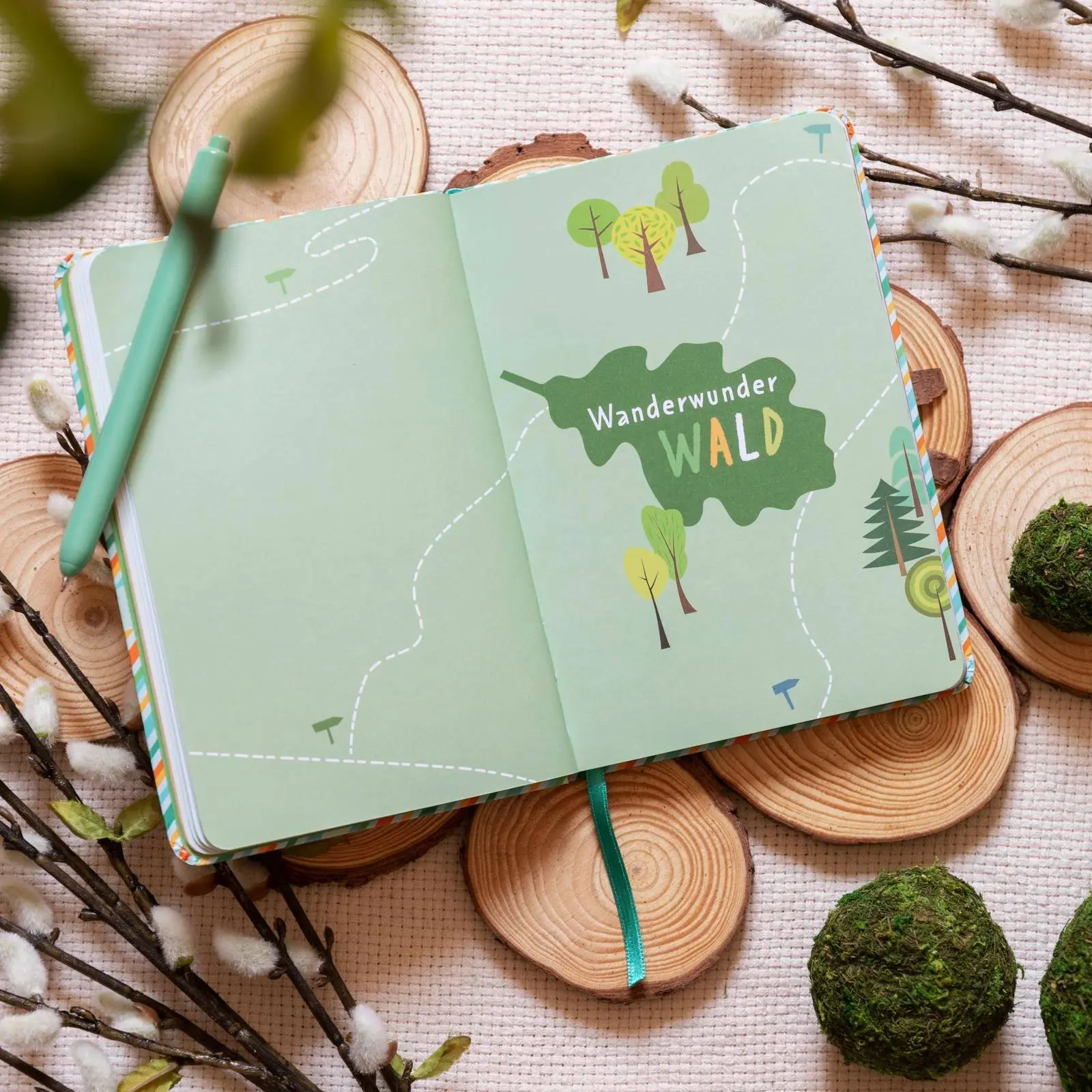 Bild: 4260308345821 | Mein buntes Wandertagebuch | Pattloch Verlag | Notizbuch | 96 S.