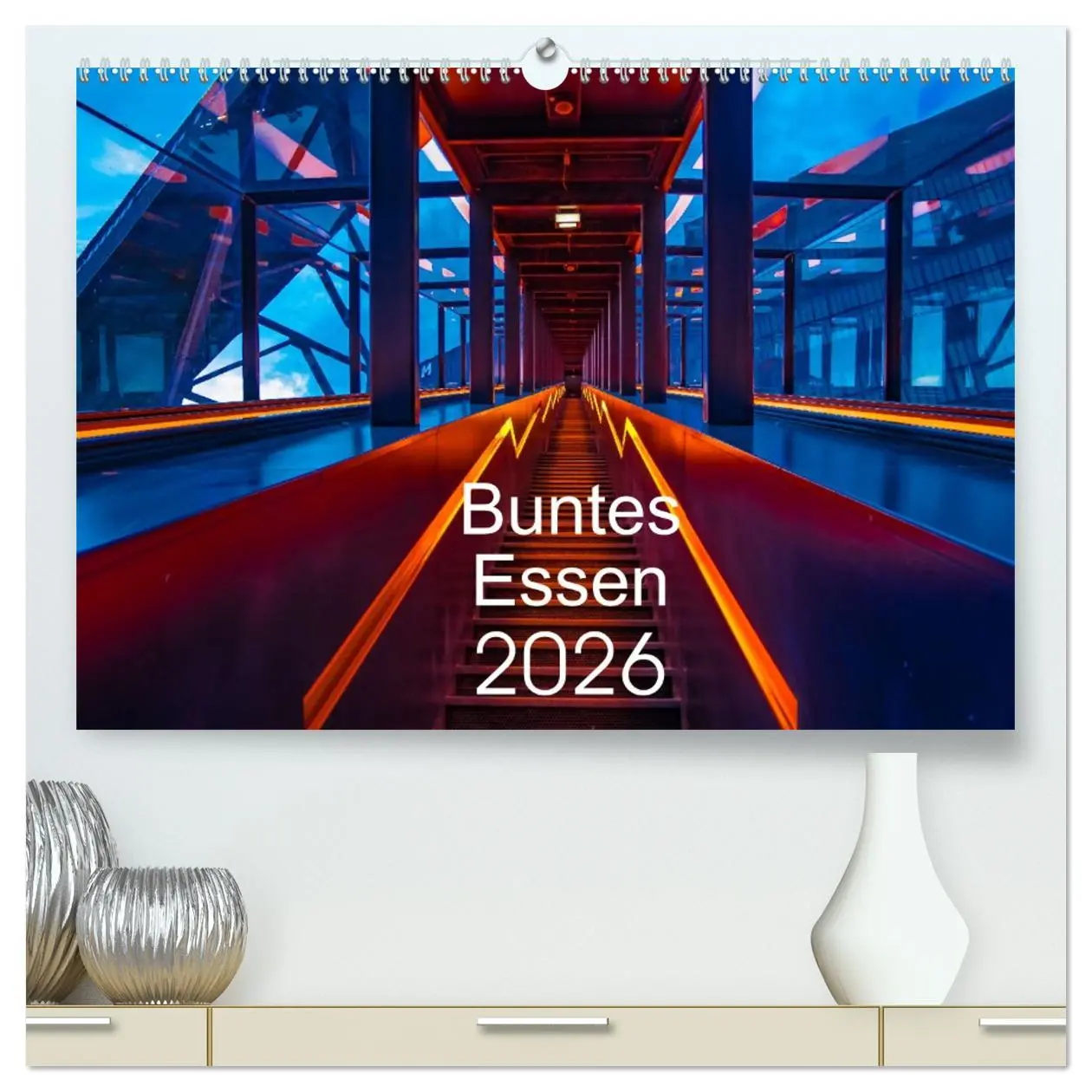 Cover: 9783457455821 | Buntes Essen 2026 (hochwertiger Premium Wandkalender 2026 DIN A2...