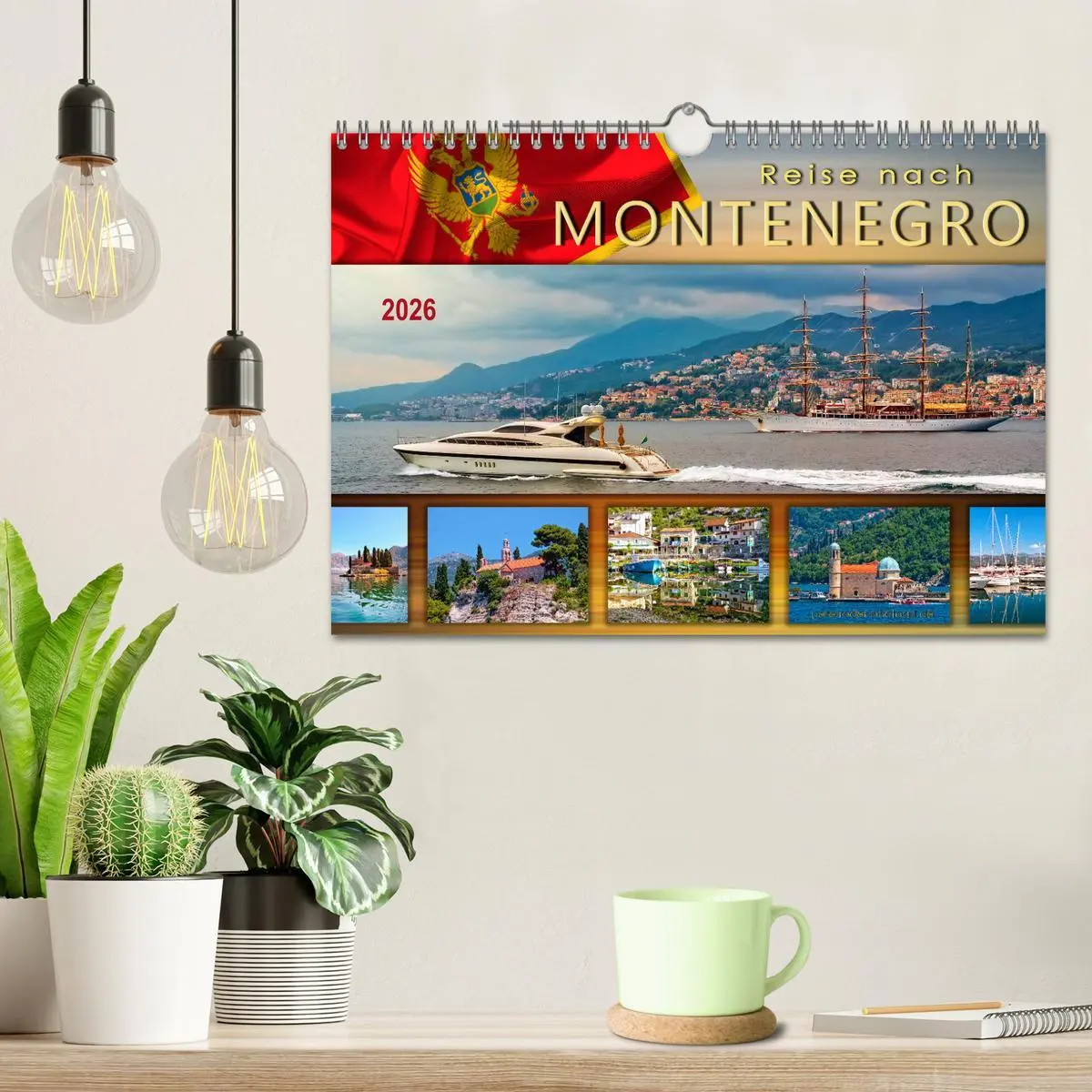 Bild: 9783457905821 | Reise nach Montenegro (Wandkalender 2026 DIN A4 quer), CALVENDO...