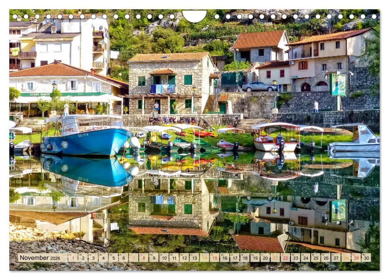 Bild: 9783457905821 | Reise nach Montenegro (Wandkalender 2026 DIN A4 quer), CALVENDO...