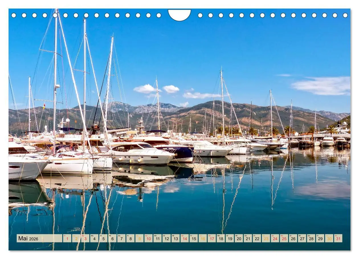 Bild: 9783457905821 | Reise nach Montenegro (Wandkalender 2026 DIN A4 quer), CALVENDO...