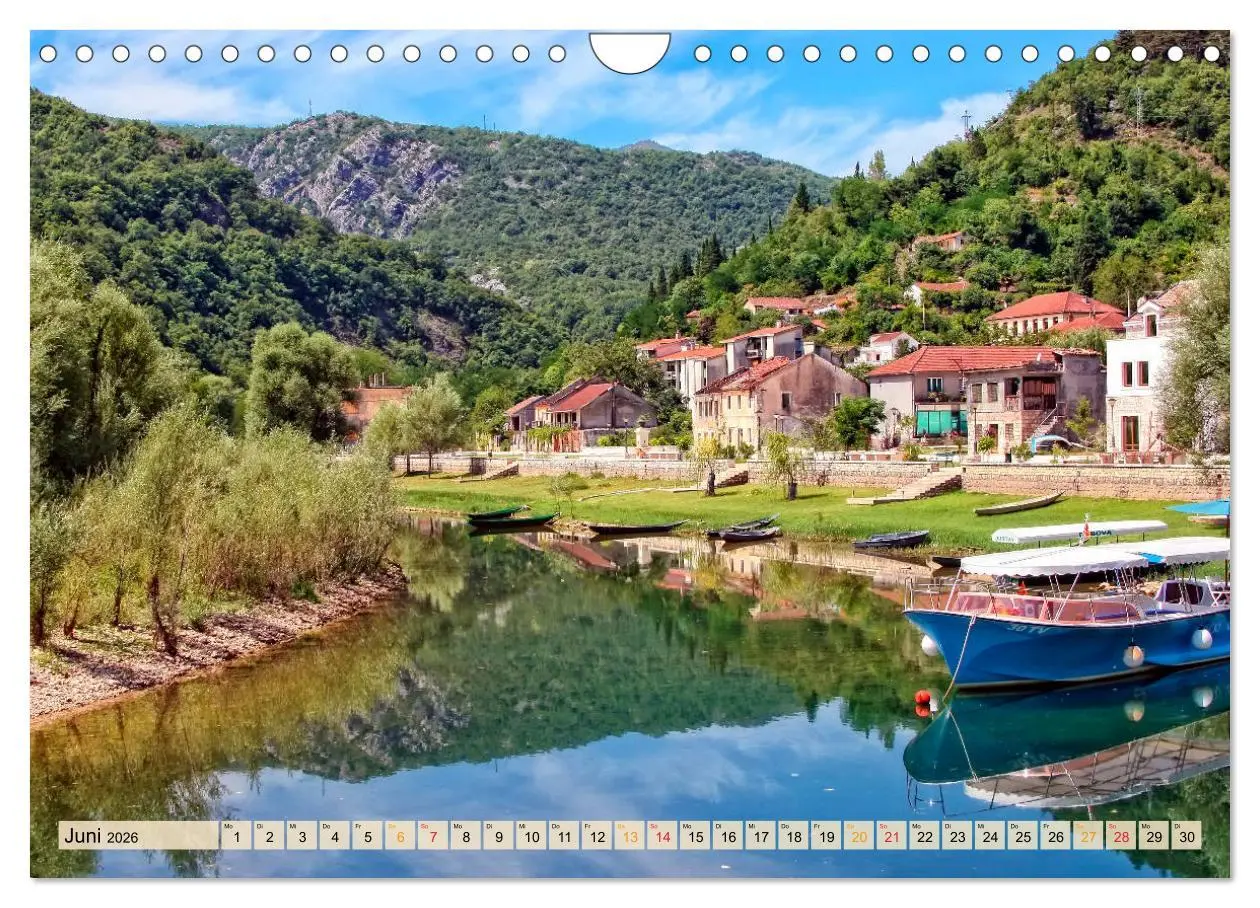 Bild: 9783457905821 | Reise nach Montenegro (Wandkalender 2026 DIN A4 quer), CALVENDO...