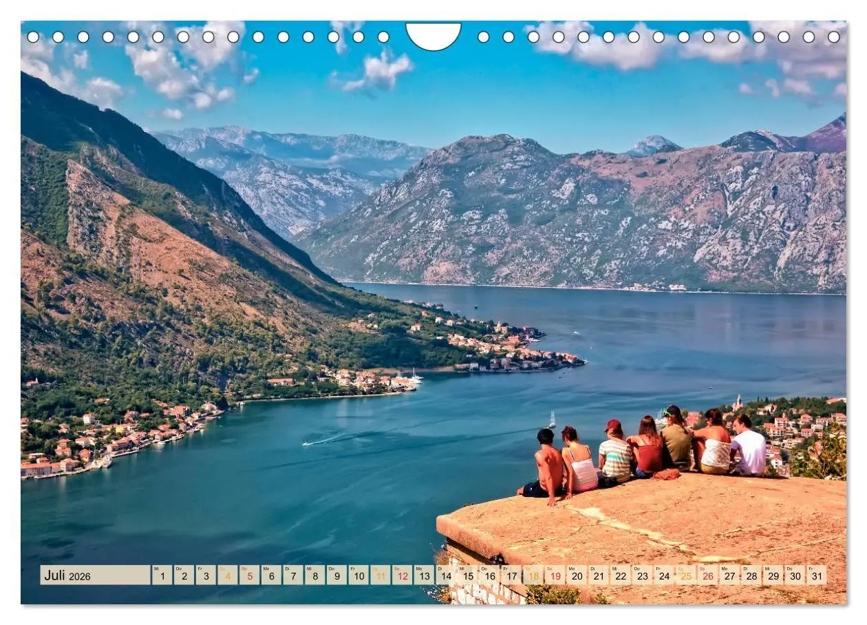 Bild: 9783457905821 | Reise nach Montenegro (Wandkalender 2026 DIN A4 quer), CALVENDO...