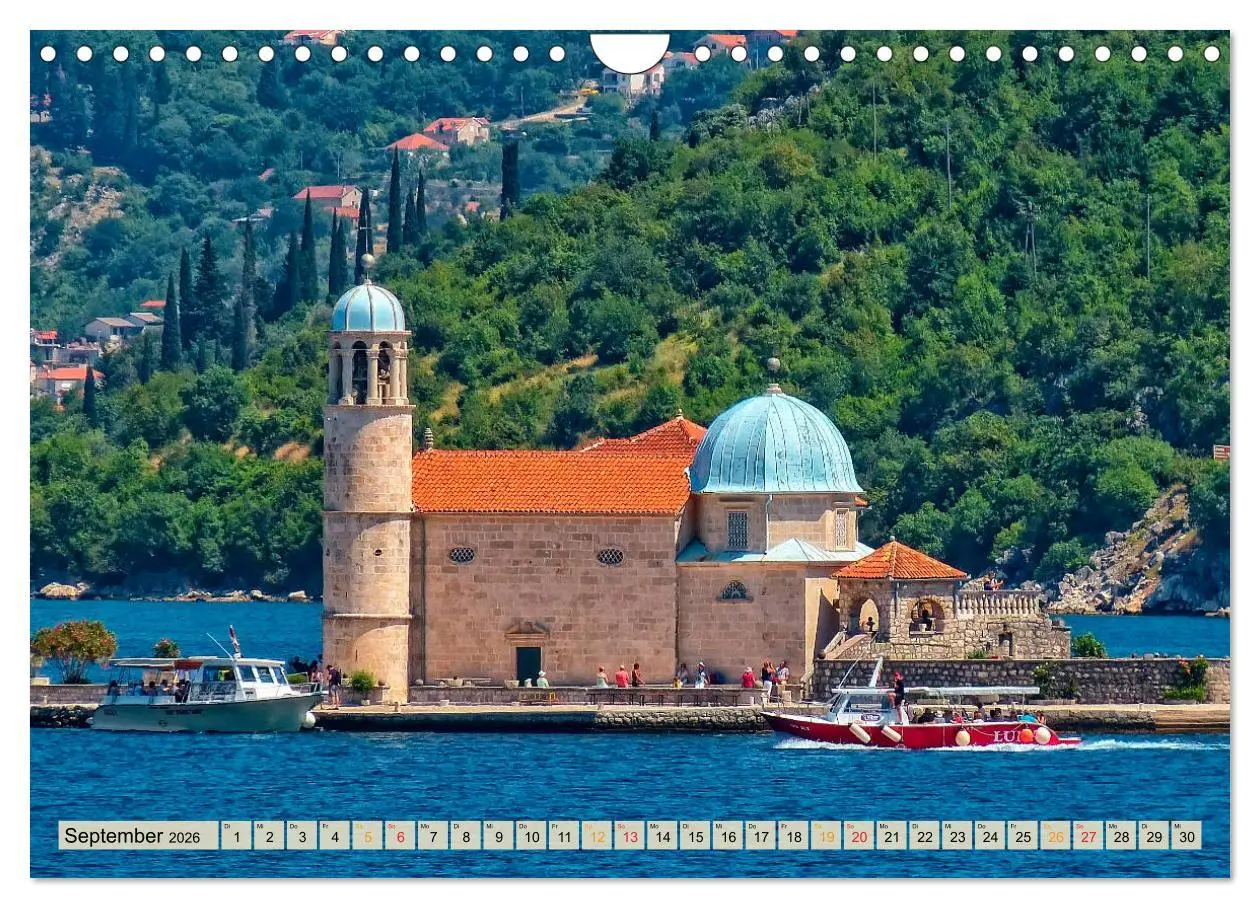 Bild: 9783457905821 | Reise nach Montenegro (Wandkalender 2026 DIN A4 quer), CALVENDO...