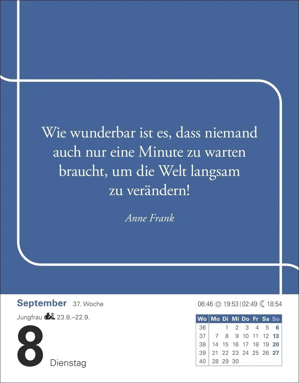 Bild: 9783840035821 | Zitate Tagesabreißkalender 2026 | Berthold Budde | Kalender | 648 S.