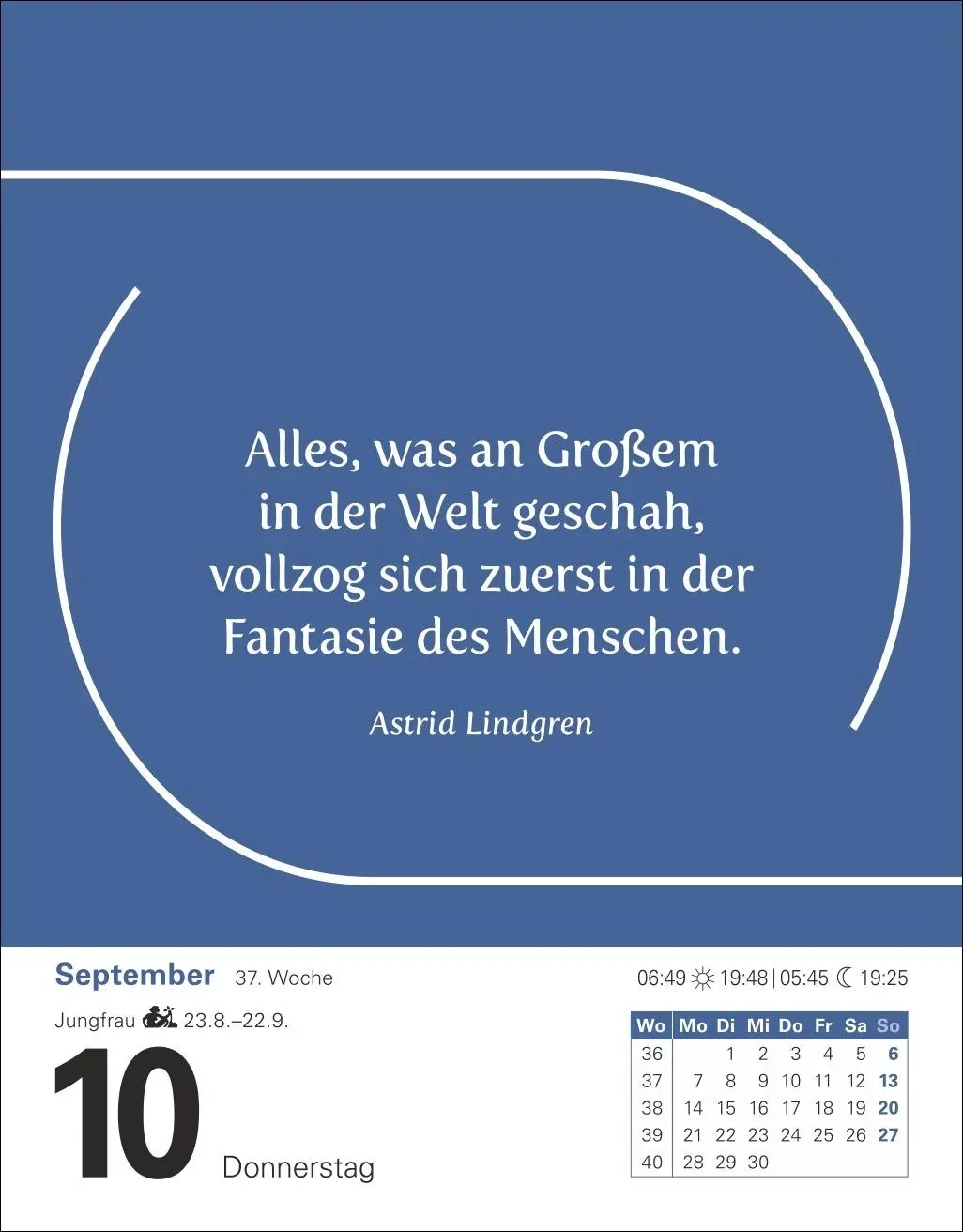Bild: 9783840035821 | Zitate Tagesabreißkalender 2026 | Berthold Budde | Kalender | 648 S.