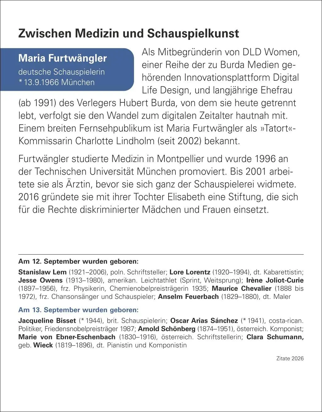 Bild: 9783840035821 | Zitate Tagesabreißkalender 2026 | Berthold Budde | Kalender | 648 S.