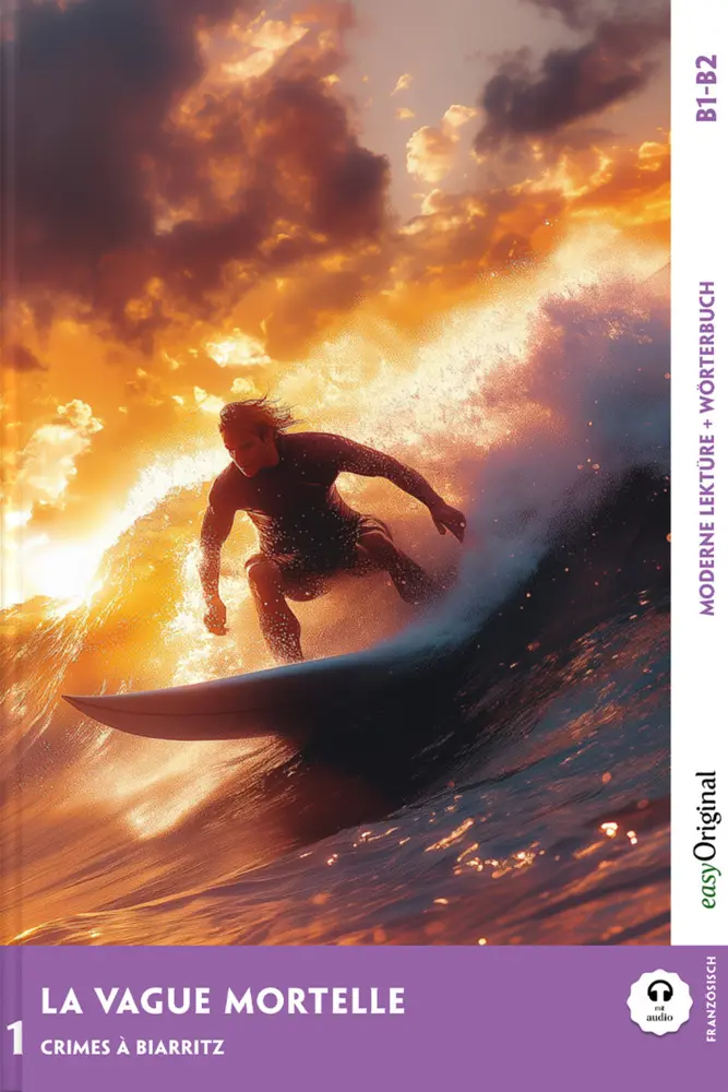 Cover: 9783991685821 | La Vague mortelle - Französische Krimi-Lektüre B1-B2, m. 1 Audio,...