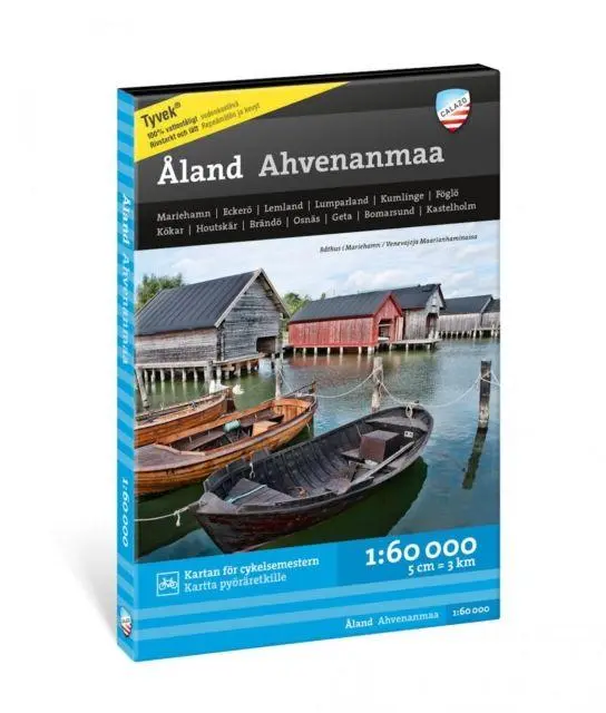 Cover: 9789188335821 | Aland Ahvenanmaa | (Land-)Karte | Lake &amp; coastal map | Finnisch | 2022