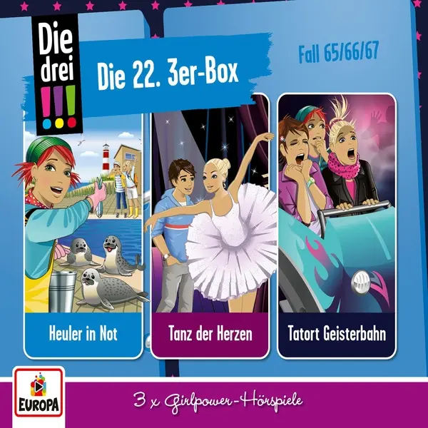Cover: 196587105921 | Die drei !!! - 3er Box 22. Folgen 65, 66 ,67 (drei Ausrufezeichen)