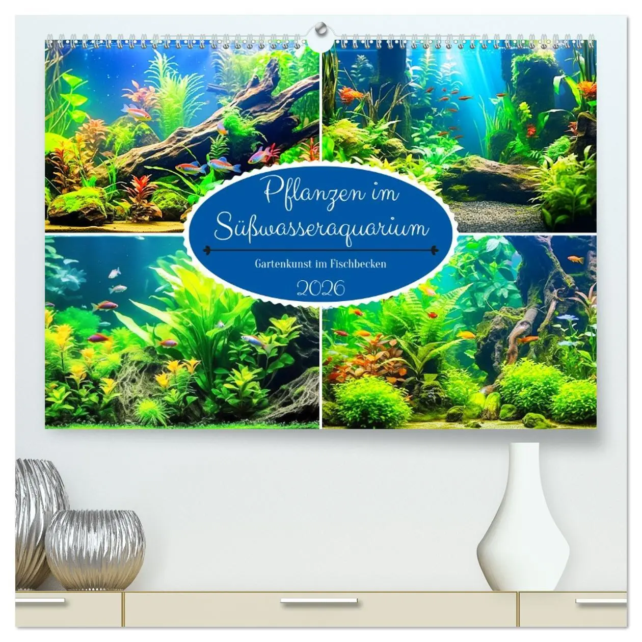 Cover: 9783457515921 | Pflanzen im Süßwasseraquarium. Gartenkunst im Fischbecken...
