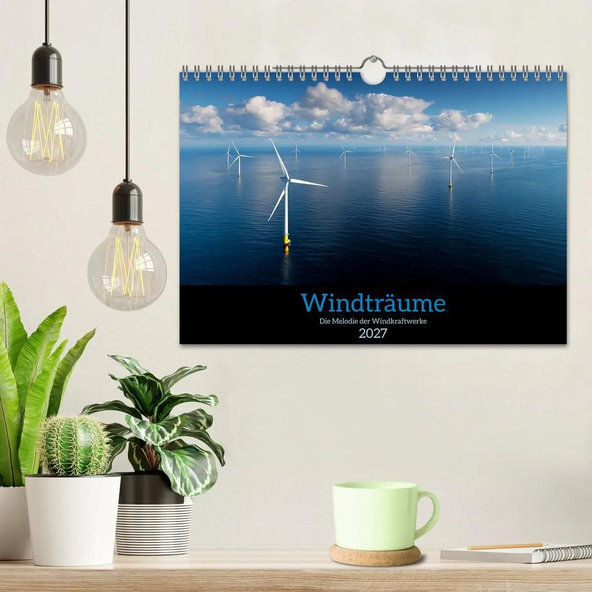 Bild: 9783516915921 | Windträume (Wandkalender 2027 DIN A4 quer), CALVENDO Monatskalender