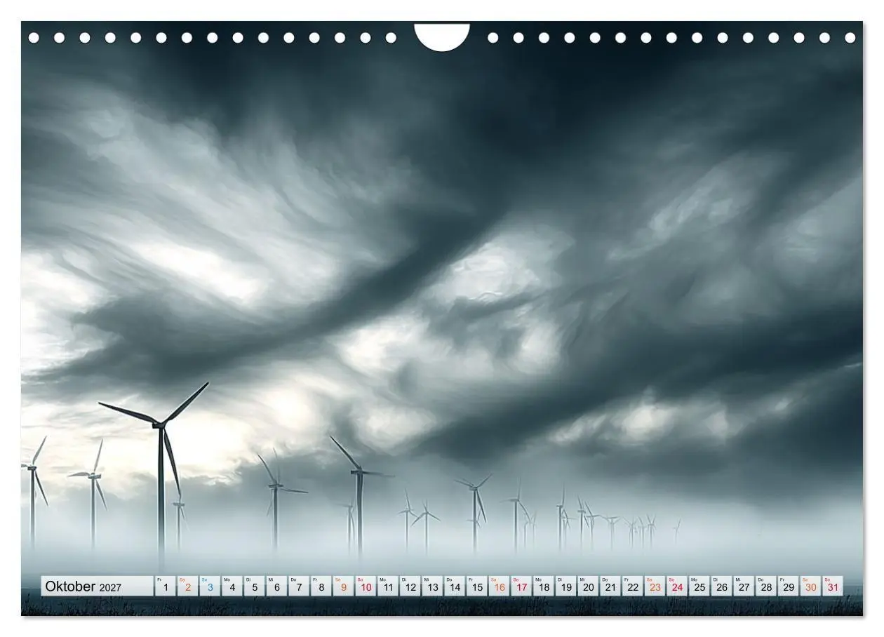 Bild: 9783516915921 | Windträume (Wandkalender 2027 DIN A4 quer), CALVENDO Monatskalender