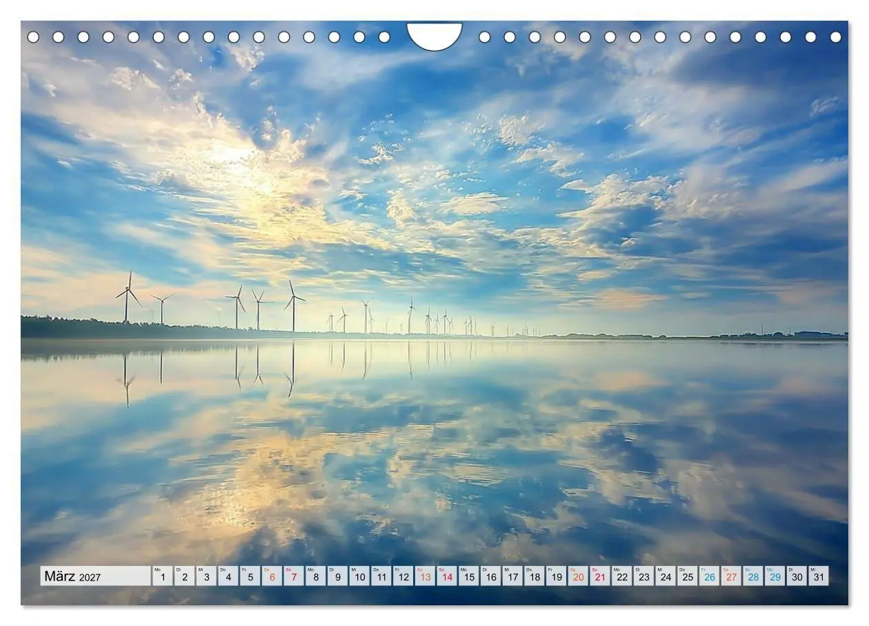 Bild: 9783516915921 | Windträume (Wandkalender 2027 DIN A4 quer), CALVENDO Monatskalender