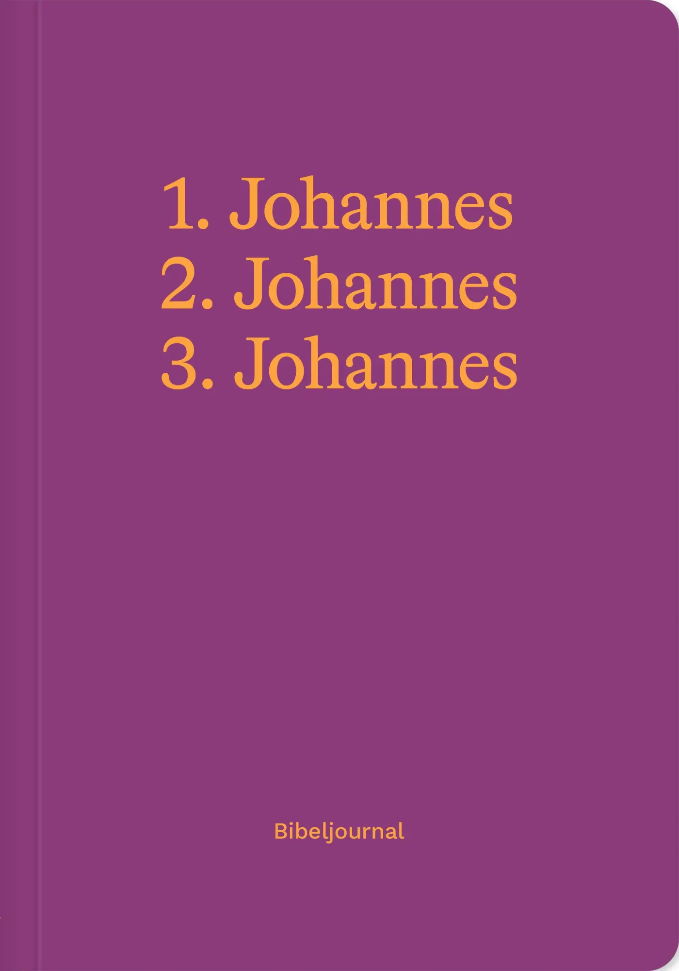 Cover: 9783986655921 | 1.-3. Johannes (Bibeljournal) | Verbum Medien | Taschenbuch | 36 S.