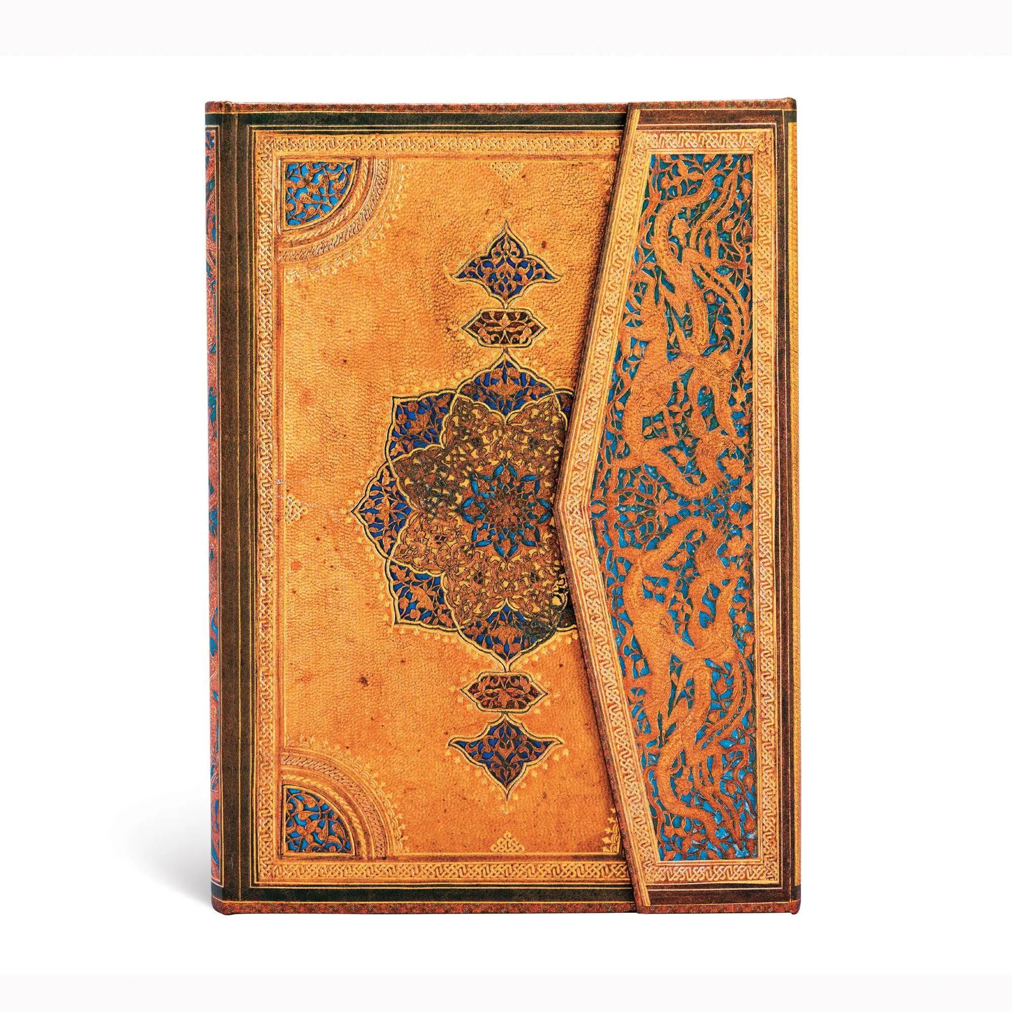 Cover: 9781439716021 | Paperblanks Safavid Safavid Binding Art Hardcover Midi Lined Wrap...
