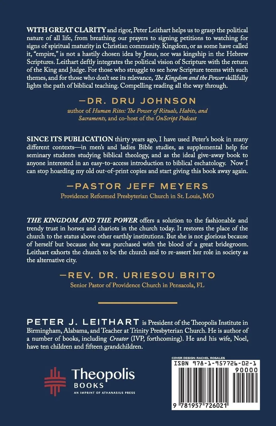Rückseite: 9781957726021 | The Kingdom and the Power | Peter J Leithart | Taschenbuch | Englisch