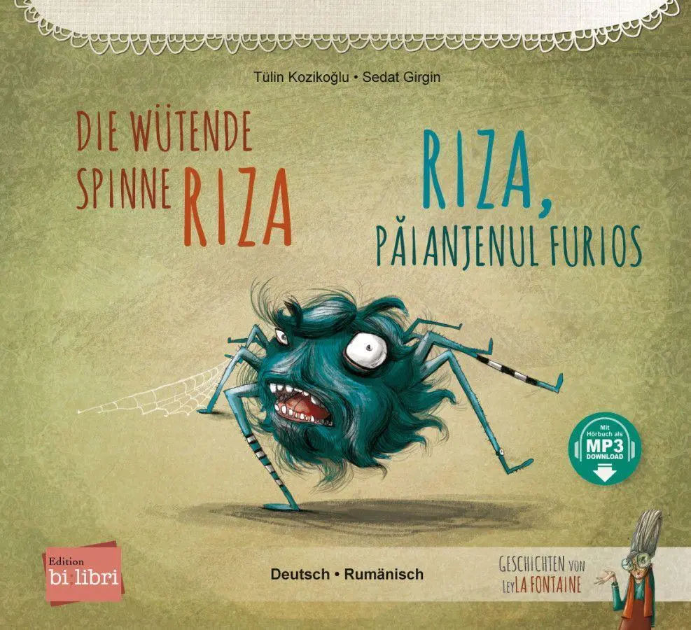 Cover: 9783198196021 | Die wütende Spinne Riza (Deutsch-Rumänisch) | Tülin Kozikoglu | Buch