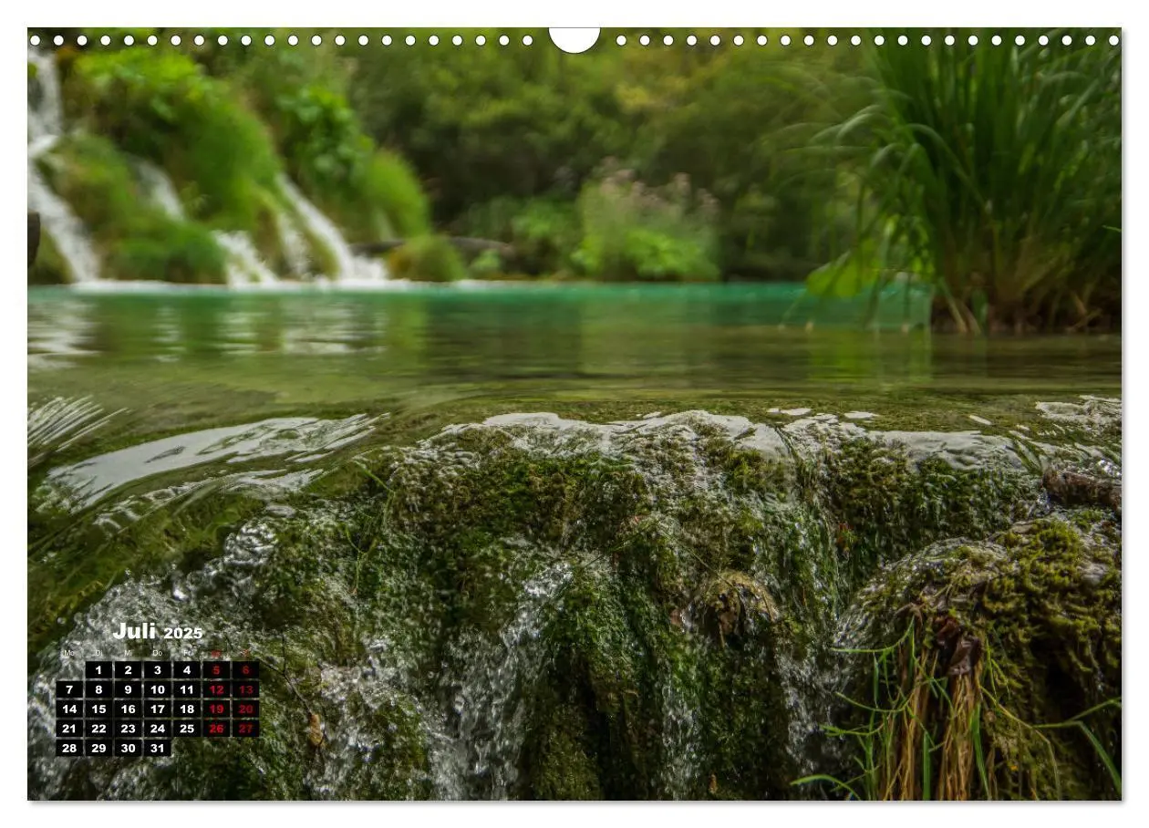 Bild: 9783383846021 | Naturwunder Plitvicer Seen (Wandkalender 2025 DIN A3 quer),...