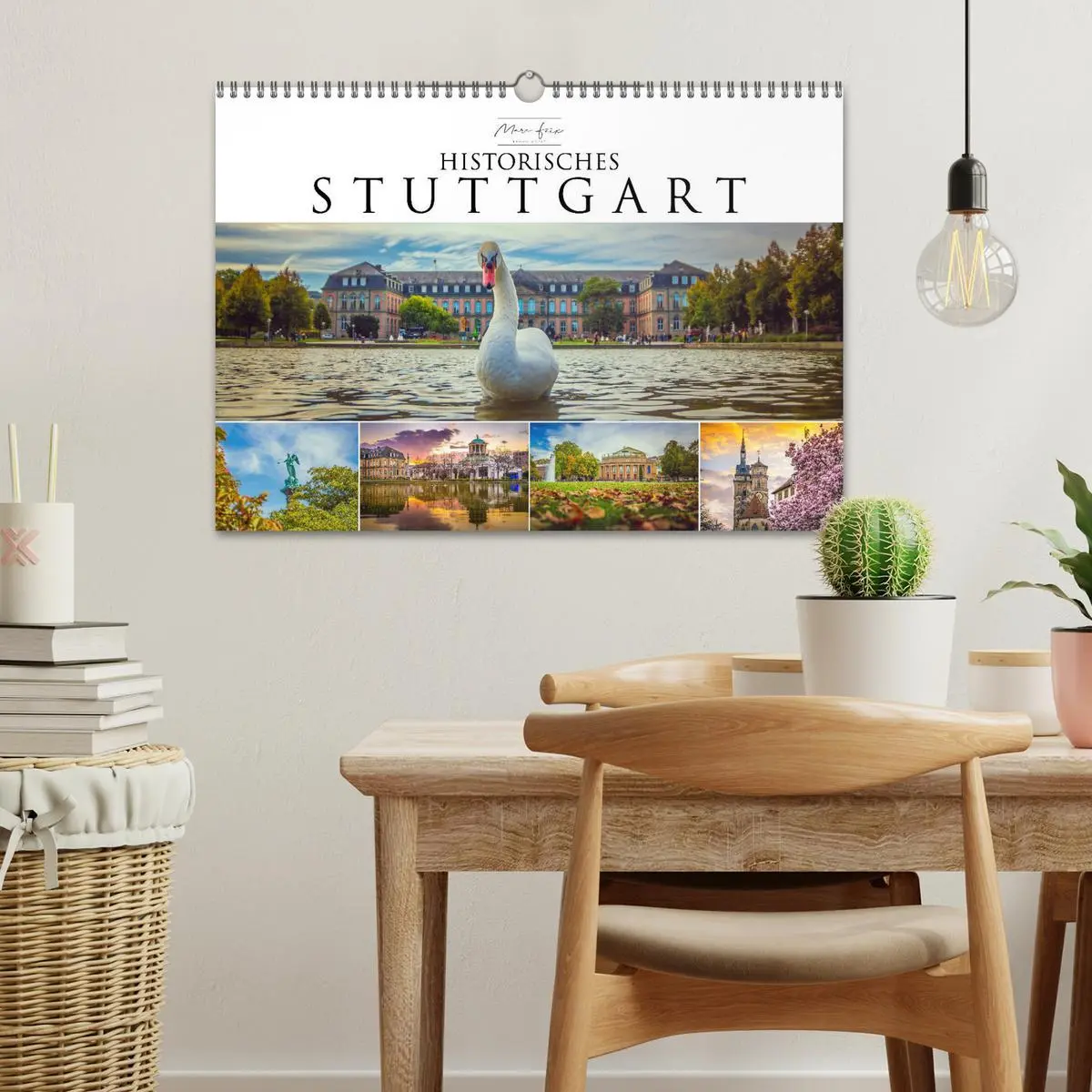 Bild: 9783457716021 | Historisches Stuttgart 2026 (Wandkalender 2026 DIN A3 quer),...