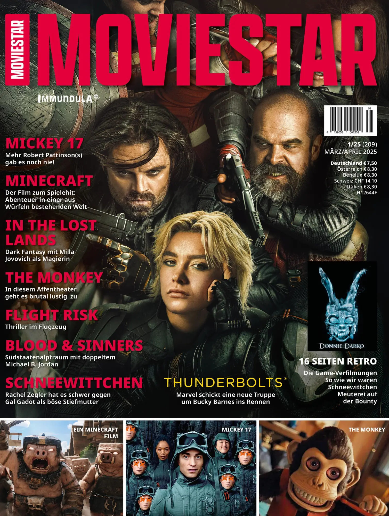 Cover: 9783959366021 | MOVIESTAR. Ausgabe März/April 2025 (#209) | Björn Sülter (u. a.)