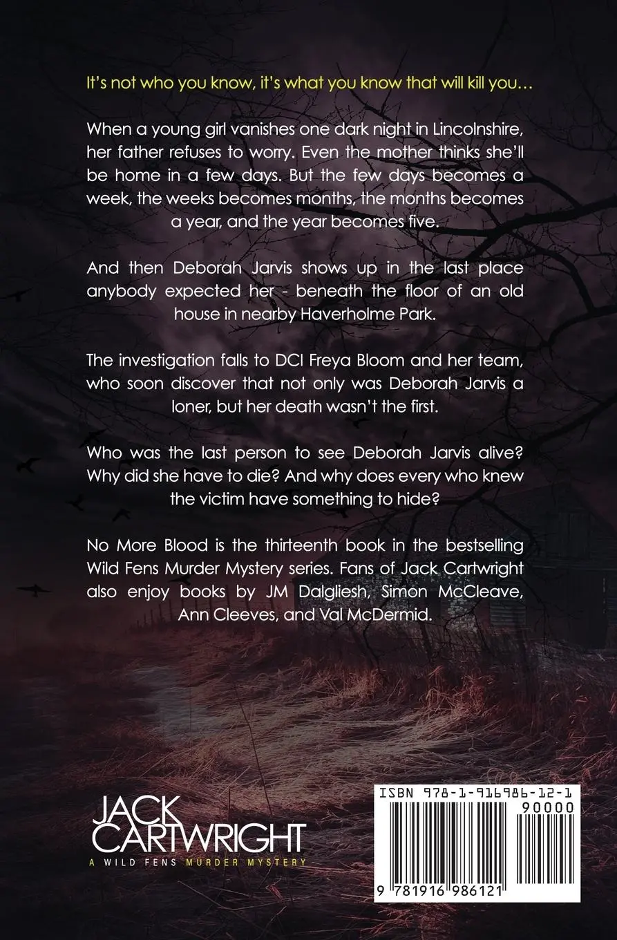 Rückseite: 9781916986121 | No More Blood | Jack Cartwright | Taschenbuch | Englisch | 2024