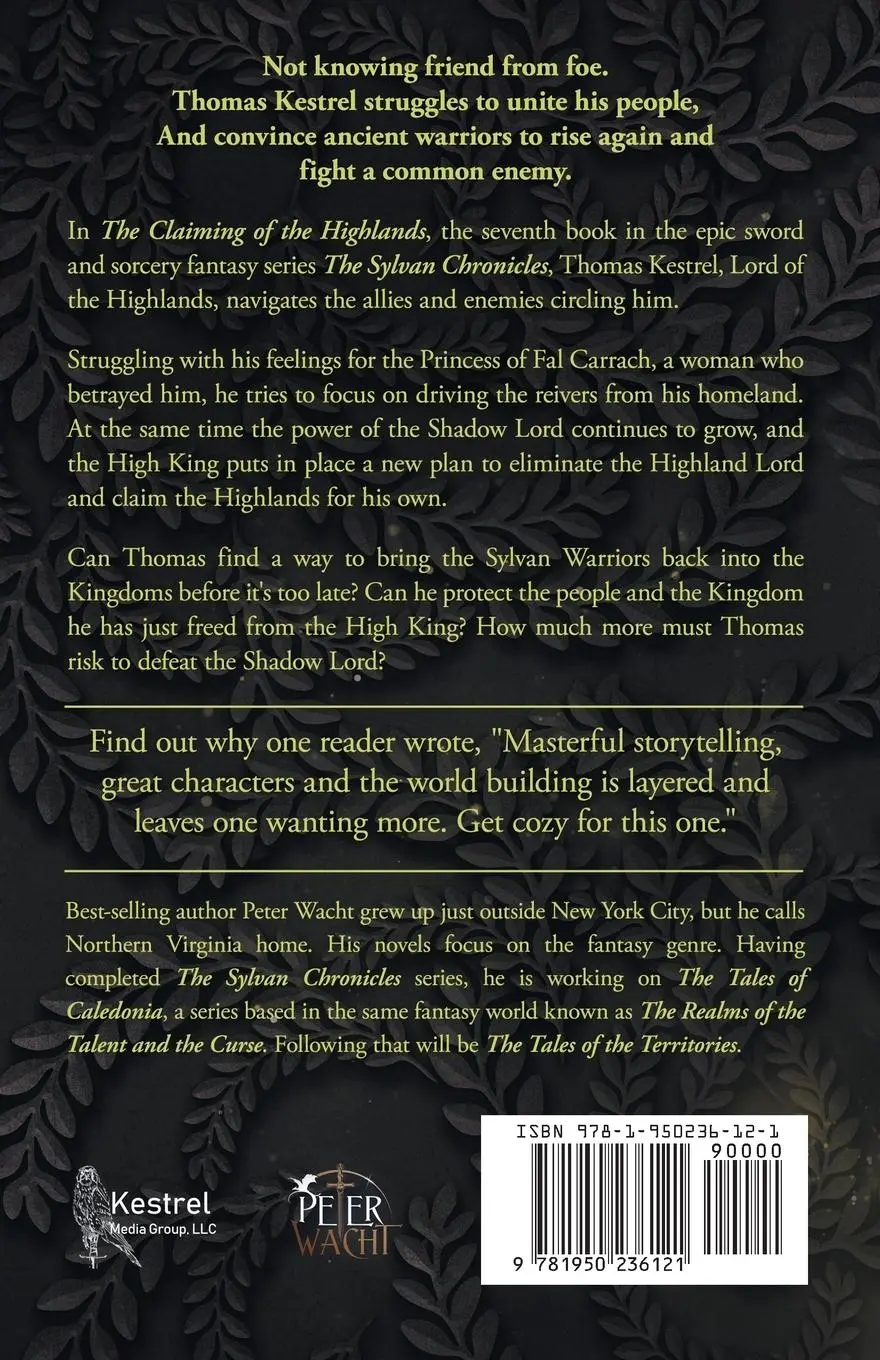 Rückseite: 9781950236121 | The Claiming of the Highlands | Peter Wacht | Taschenbuch | Englisch