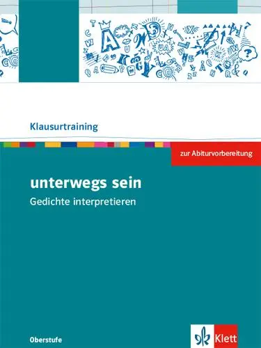 Cover: 9783123526121 | unterwegs sein. Lyrik vom Barock bis zur Gegenwart. Arbeitsheft zur...