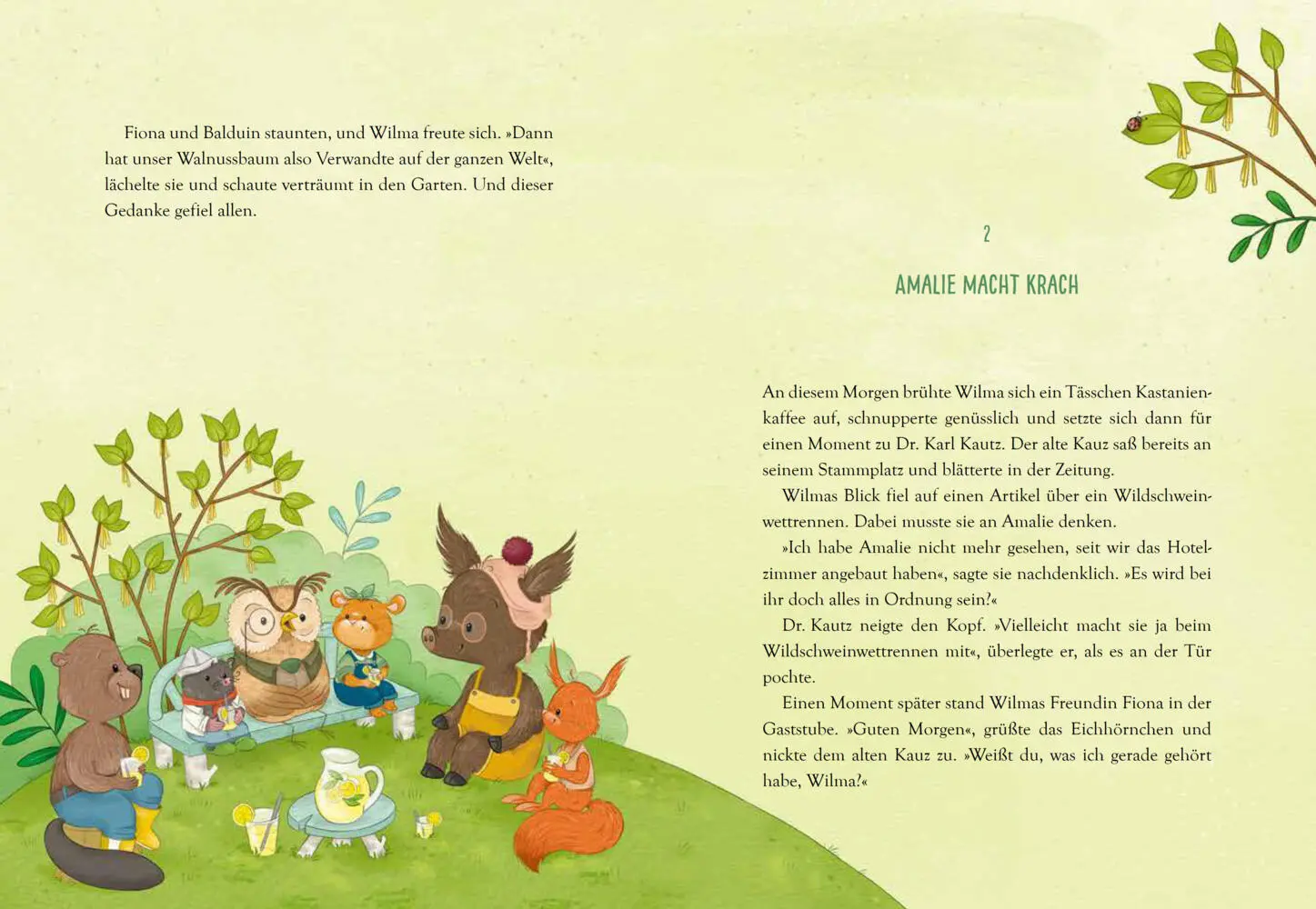 Bild: 9783414826121 | Wilma Walnuss und das kleine Baumhotel | Katharina E. Volk | Buch
