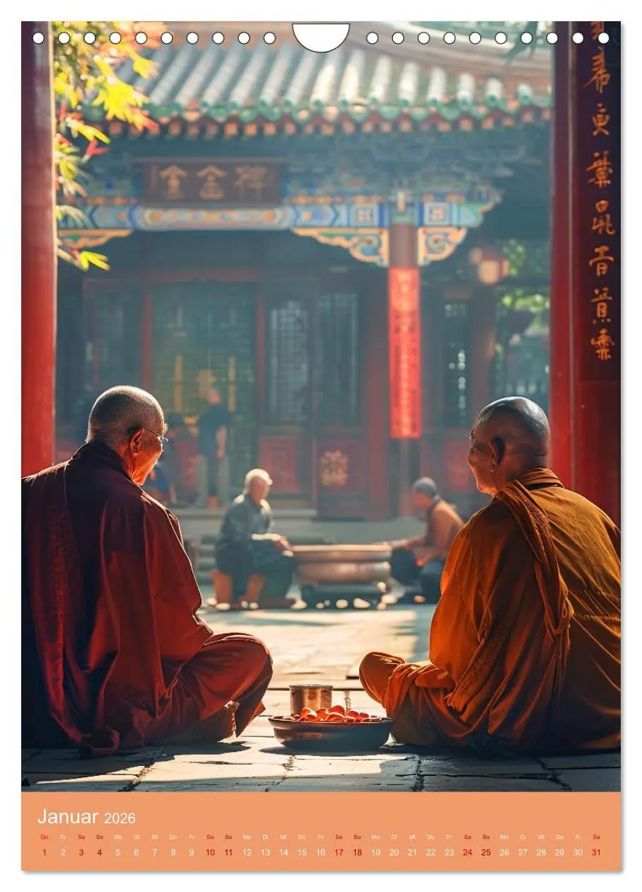 Bild: 9783516276121 | Meditative Stille (Wandkalender 2026 DIN A4 hoch), CALVENDO...