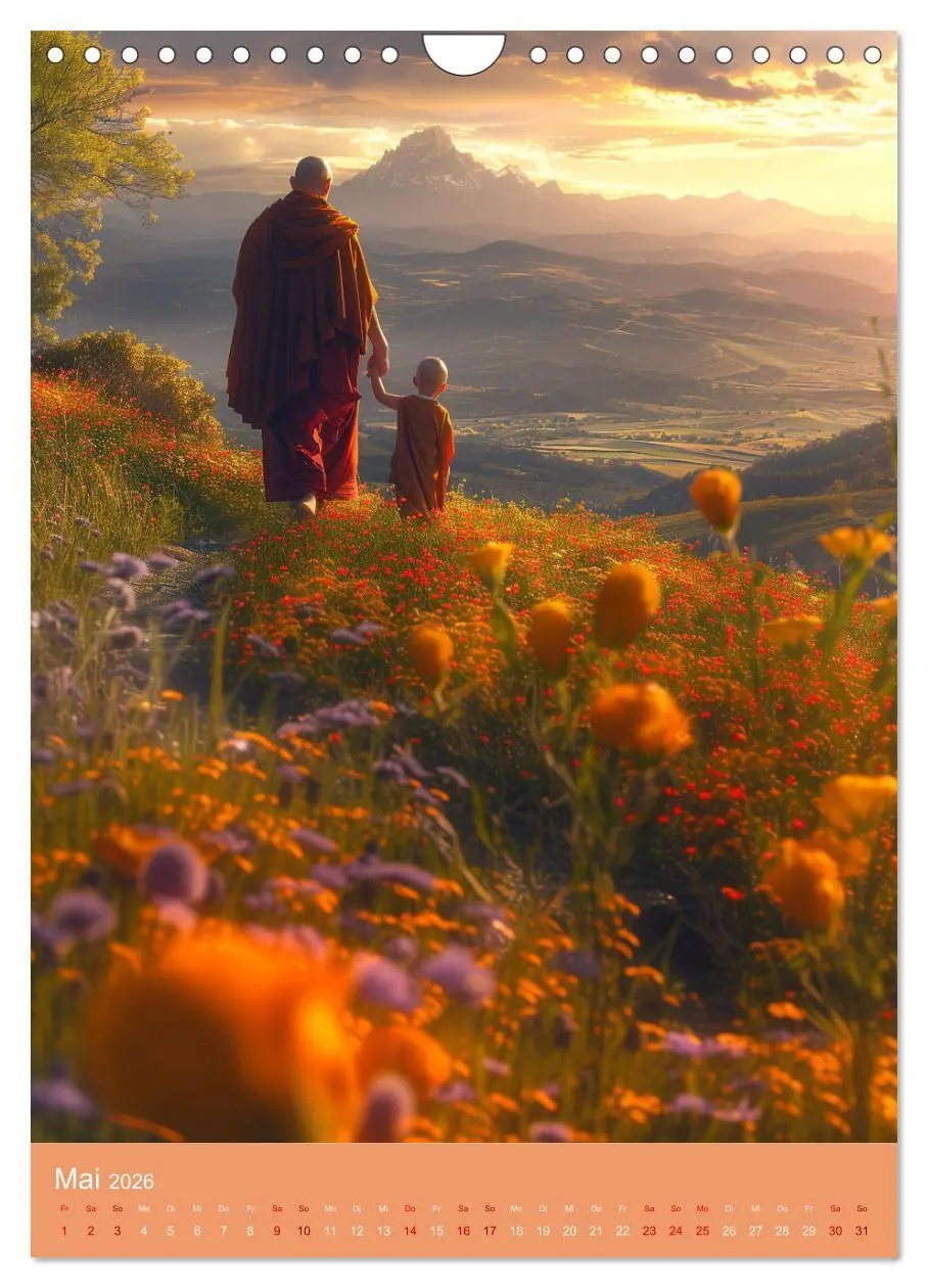 Bild: 9783516276121 | Meditative Stille (Wandkalender 2026 DIN A4 hoch), CALVENDO...