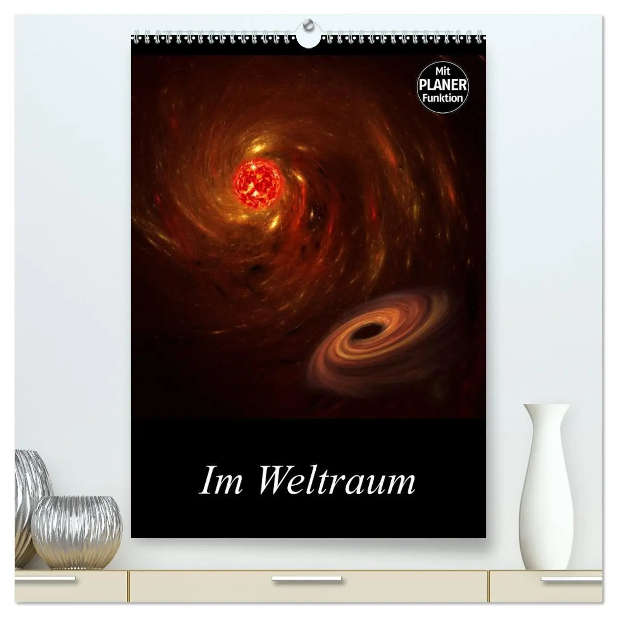 Cover: 9783516416121 | Im Weltraum (hochwertiger Premium Wandkalender 2026 DIN A2 hoch),...