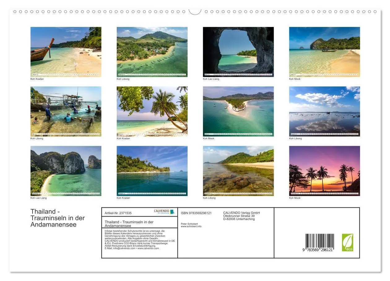 Bild: 9783569296121 | Thailand - Trauminseln in der Andamanensee (hochwertiger Premium...