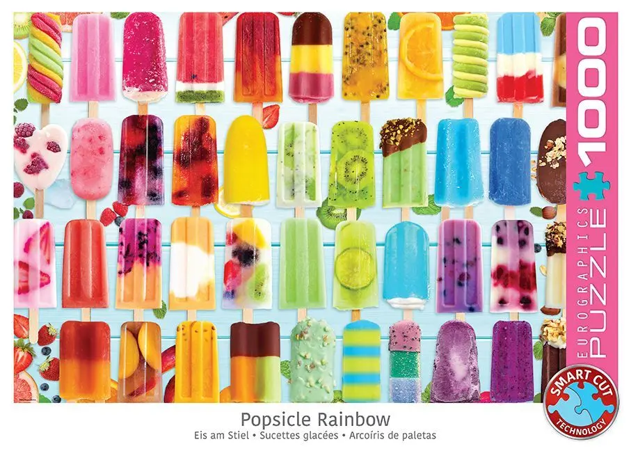 Bild: 628136656221 | Popsicle Rainbow (Puzzle) | Spiel | In Spielebox | 6000-5622 | 2023