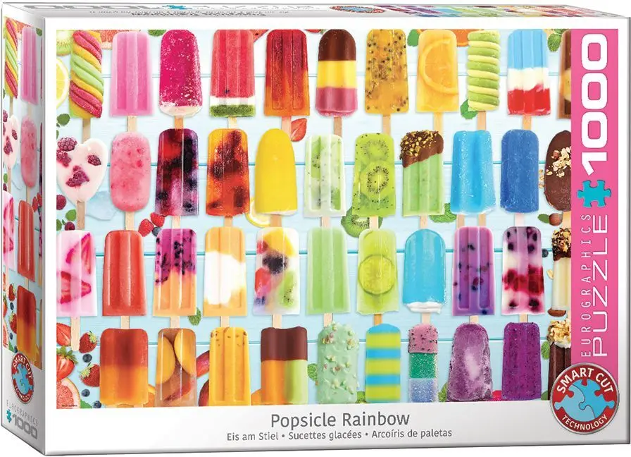 Bild: 628136656221 | Popsicle Rainbow (Puzzle) | Spiel | In Spielebox | 6000-5622 | 2023