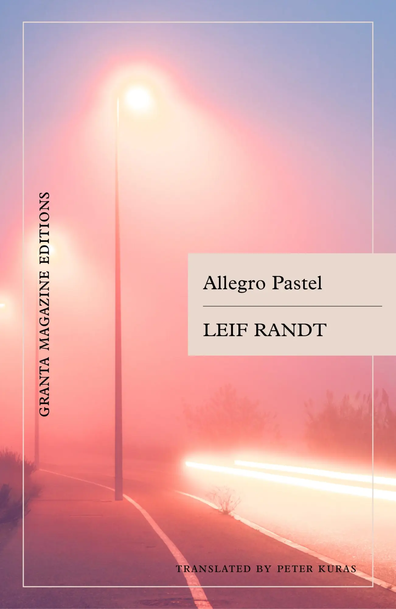Cover: 9781738536221 | Allegro Pastel | Leif Randt | Taschenbuch | 320 S. | Englisch | 2025