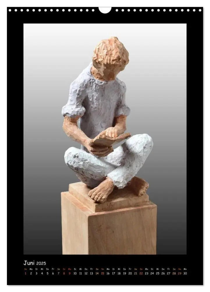 Bild: 9783435916221 | Skulpturen aus Holz und Hämatit - Werner Baum (Wandkalender 2025...