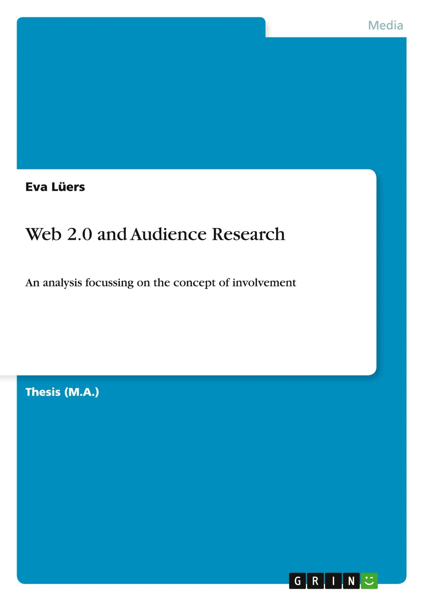 Web 2.0 and Audience Research