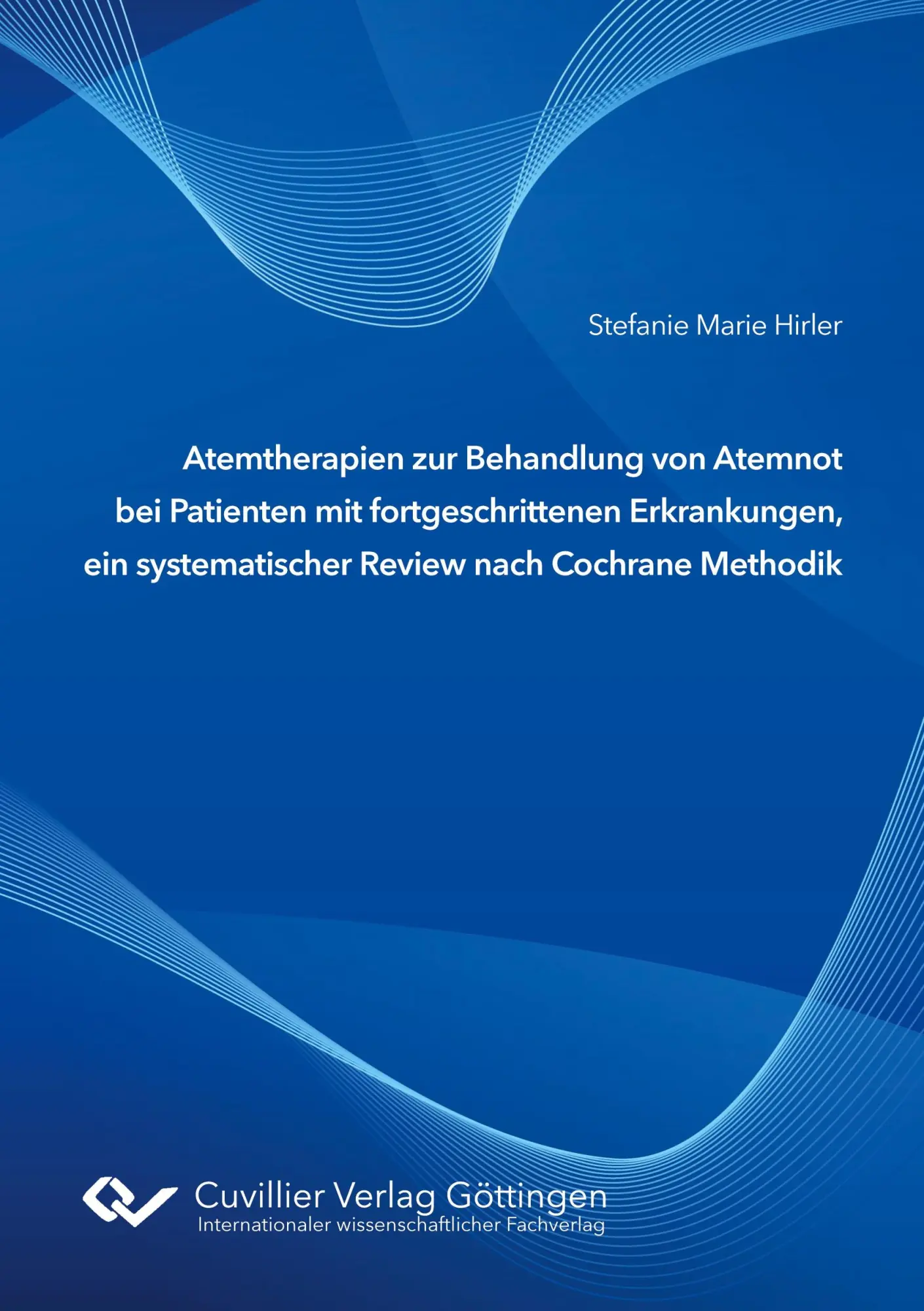 Cover: 9783736976221 | Atemtherapien zur Behandlung von Atemnot bei Patienten mit...