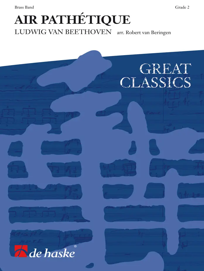 Cover: 9790035006221 | Air Pathétique for brass band score | Ludwig van Beethoven | Partitur