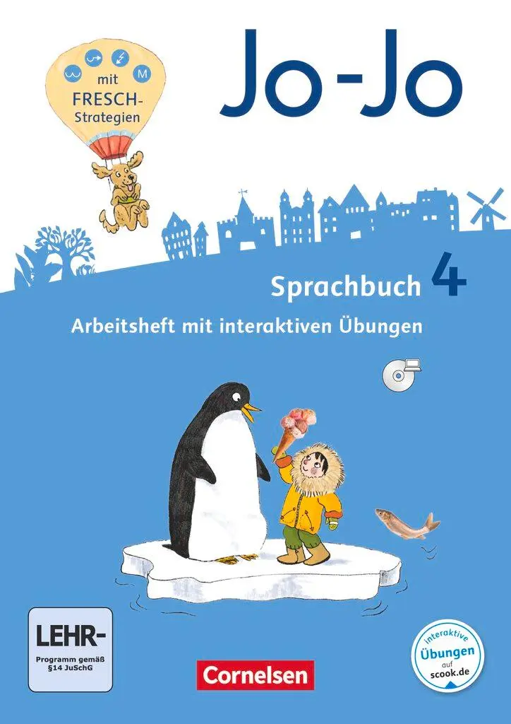 Cover: 9783060836321 | Jo-Jo Sprachbuch 4. Schuljahr - Allgemeine Ausgabe - Arbeitsheft Cover: 9783060836321 | Jo-Jo Sprachbuch 4. Schuljahr - Allgemeine Ausgabe - Arbeitsheft